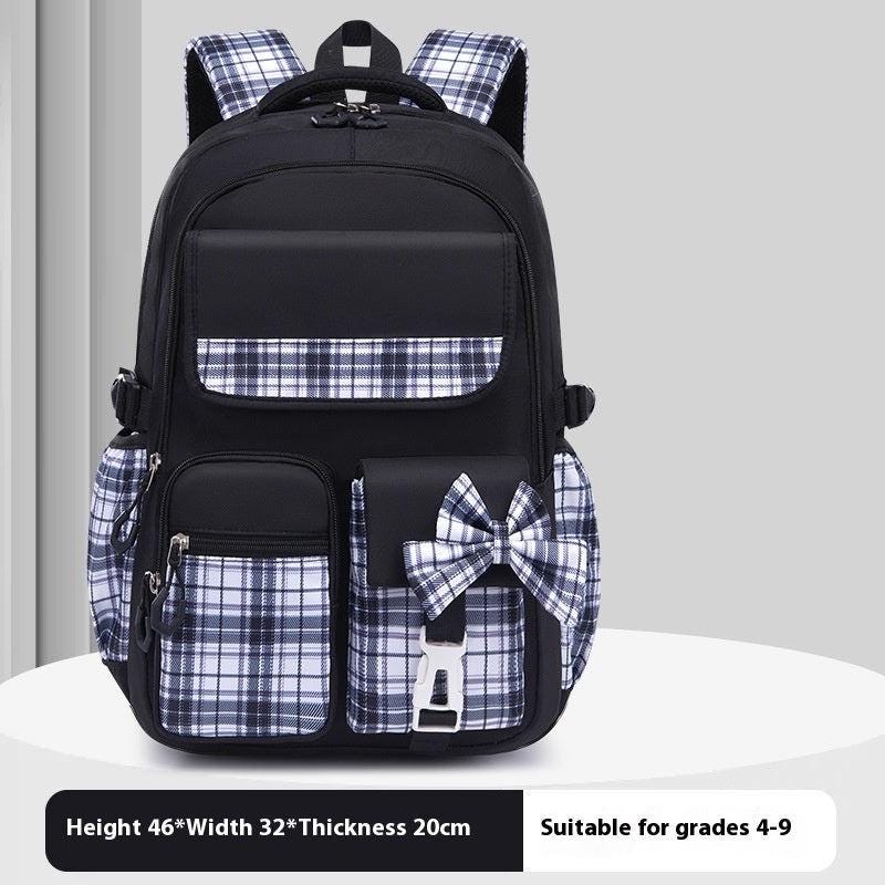 Children's Backpack Lightweight Spine-protective Burden Reduction Large Capacity