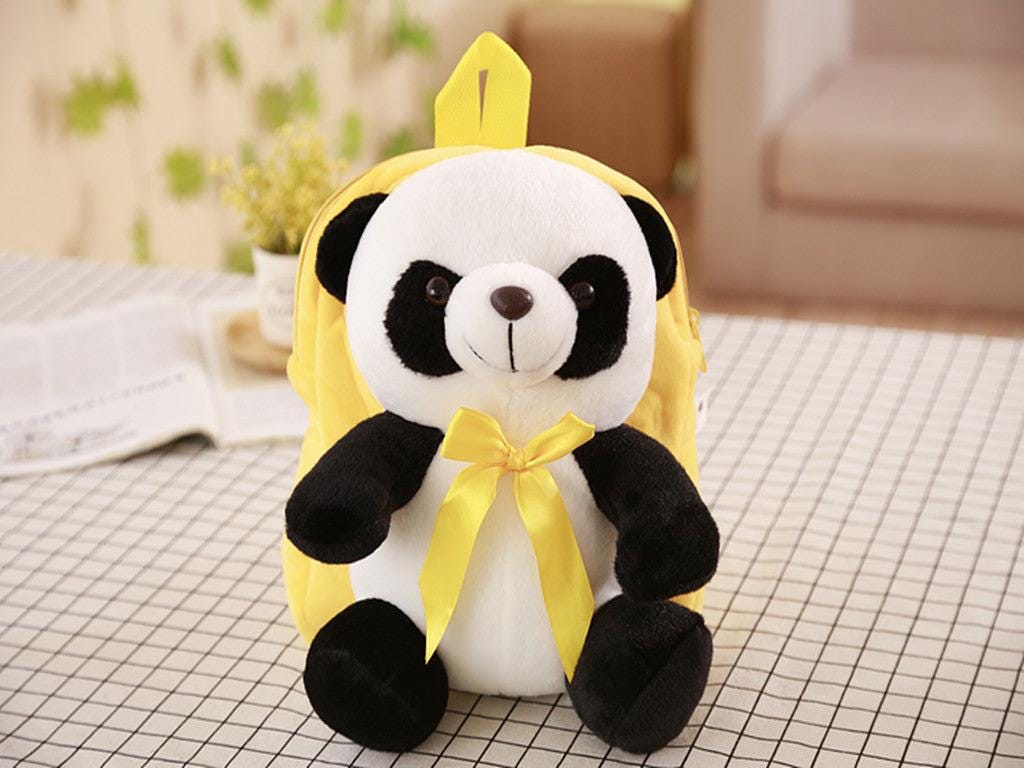 Plush Panda Backpack for Kids | Cute Soft Toy School Bag | Kawaii Animal Backpack Gift for Boys & Girls | Toddler Travel Bag