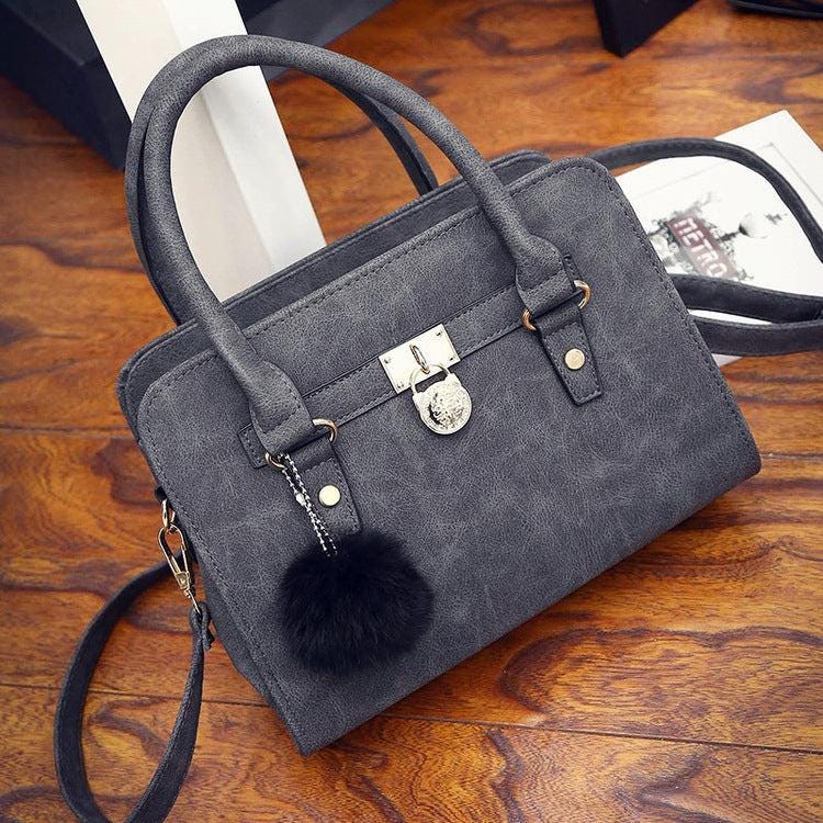 New Korean tide fashion satchel handbags handbags retro matte shell single shoulder bag