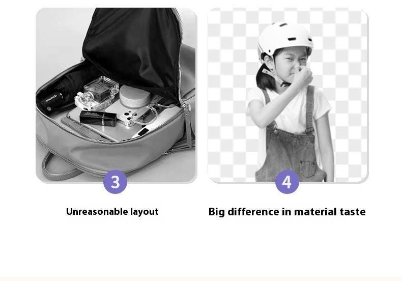 Lightweight Burden Alleviation Large Capacity Student Schoolbag