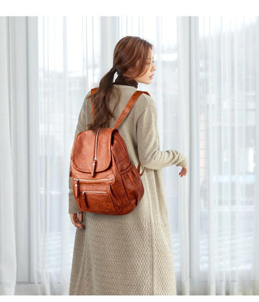 Korean Sheepskin Shoulder Bag – Trendy Fashion Handbag for Students & Travel