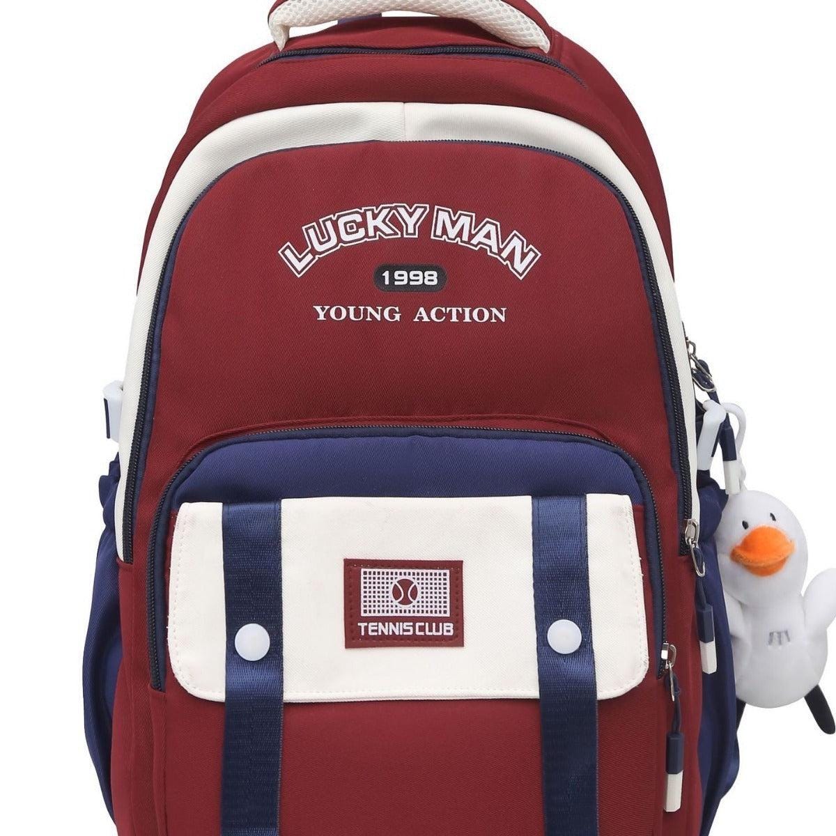 Special-interest Design Large Capacity Class Tutorial Play Backpack Good-looking All-match Backpack