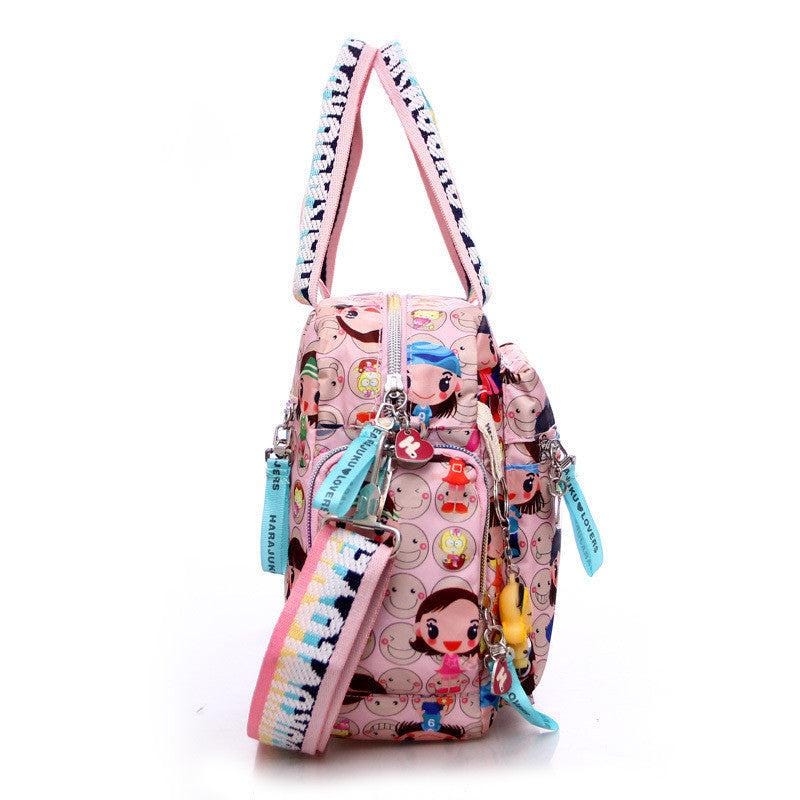 Oxford Cloth Handbags Korean Waterproof Nylon Cloth Shoulder Diagonal Handbags