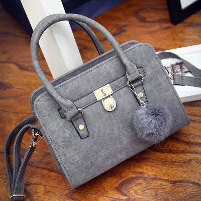 New Korean tide fashion satchel handbags handbags retro matte shell single shoulder bag