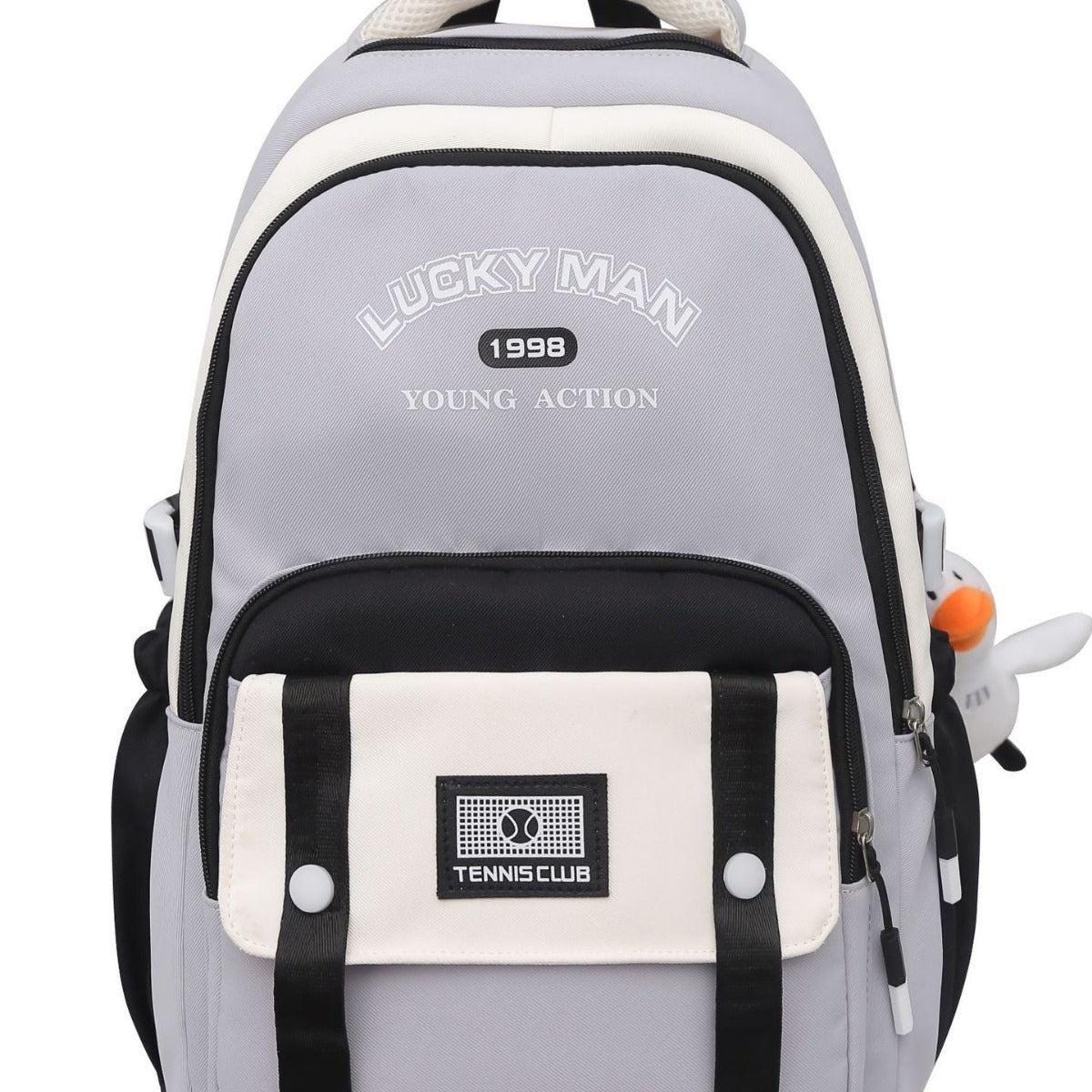 Special-interest Design Large Capacity Class Tutorial Play Backpack Good-looking All-match Backpack